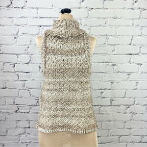 Elegant Beige Turtleneck Sweater